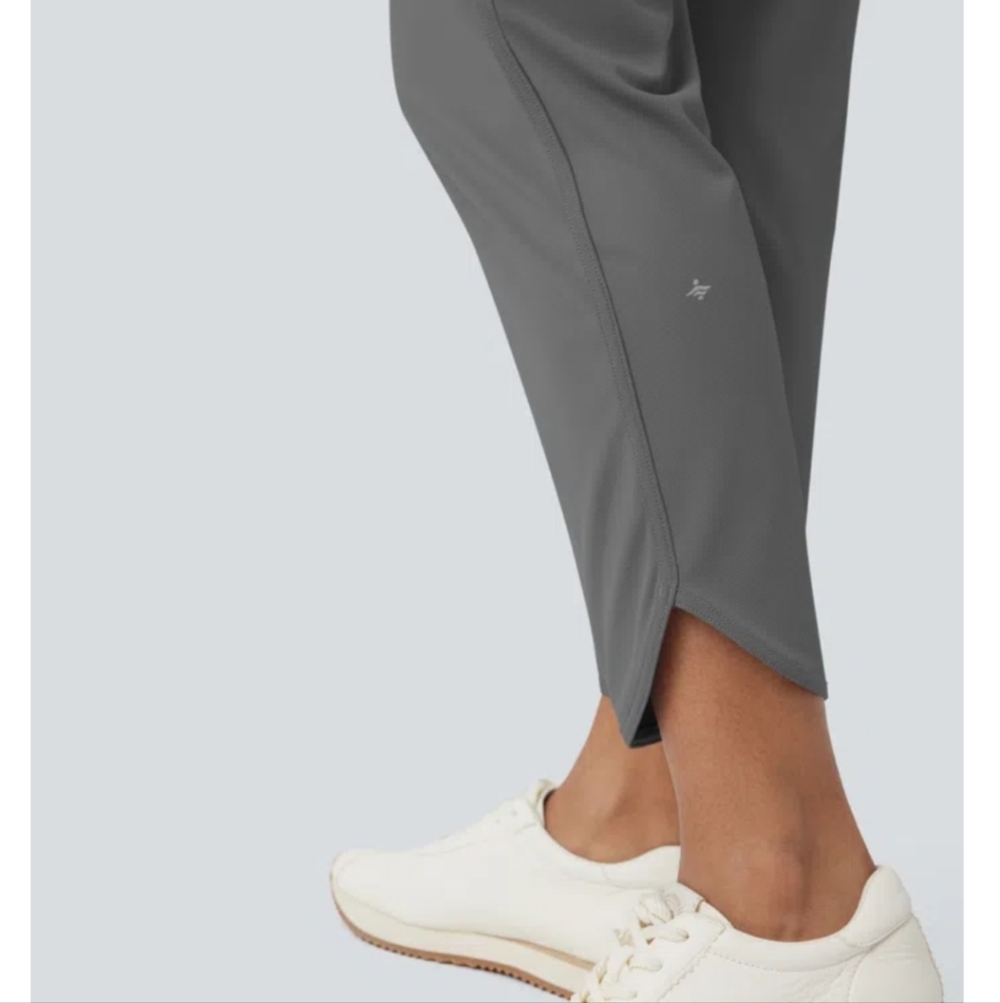 NEW HALARA Gray Drawstring Jogger Pants - Picture 4 of 7